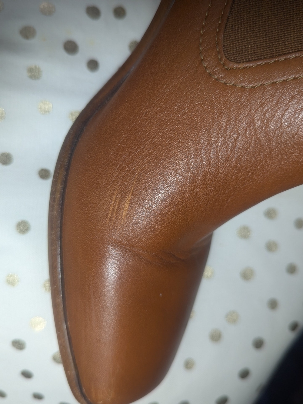 PATINA Portland Leather Goods VERO CHELSEA BOOT Size 7 TAWNY - Picture 11 of 11